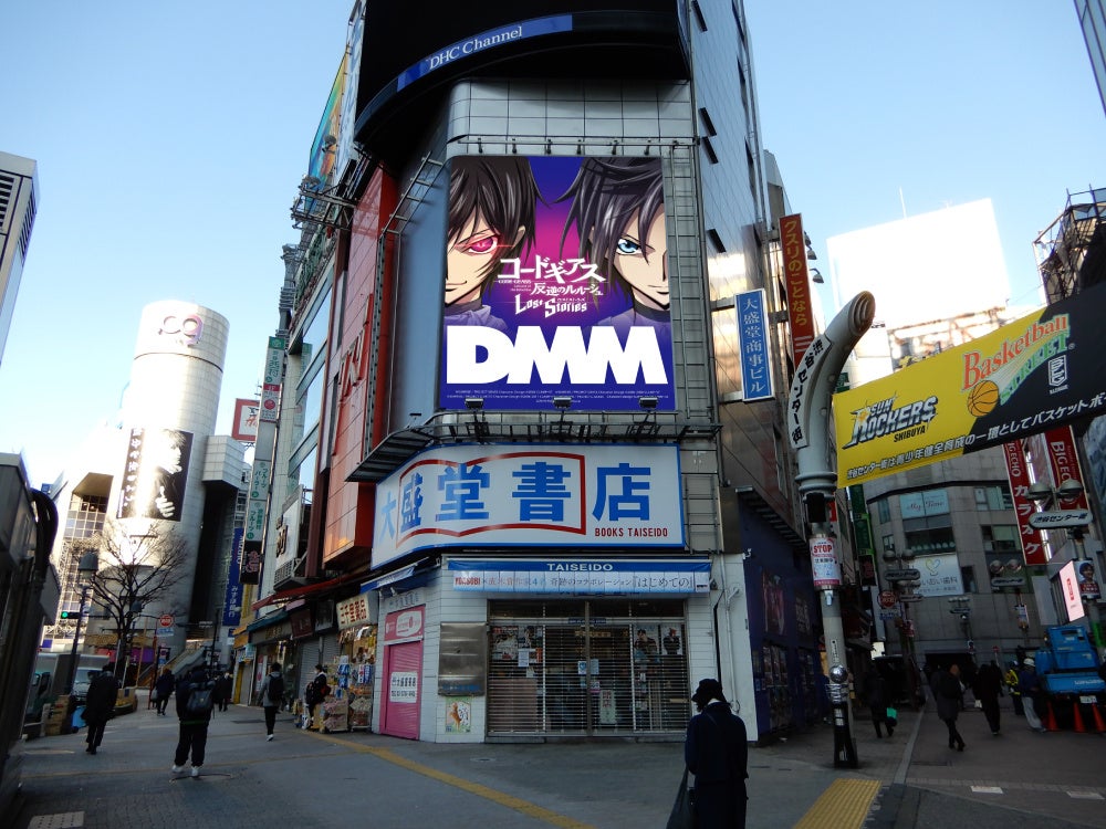 DMM GAMES×f4samurai、『コードギアス 反逆のルルーシュ ロストストーリーズ』にてメインストーリー新章追加! 渋谷スクランブル交差点に登場!