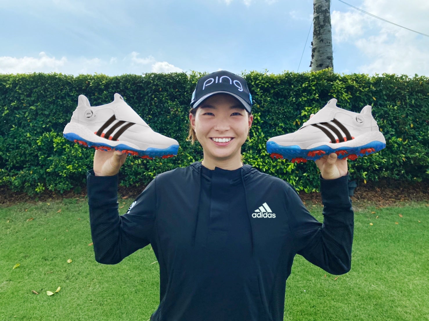 プロゴルファー 渋野日向子選手 アディダスゴルフをフットウェアのパートナーに選ぶ 新時代のフットウェア Tour360 22 で新たなる夢へ挑戦 アディダス ジャパン株式会社のプレスリリース プロゴルファー 渋野日向子選手 アディダスゴルフをフットウェアのパートナーに選ぶ 新時代のフットウェア Tour360 22 で新たなる夢へ挑戦 アディダス ジャパン株式会社のプレスリリース