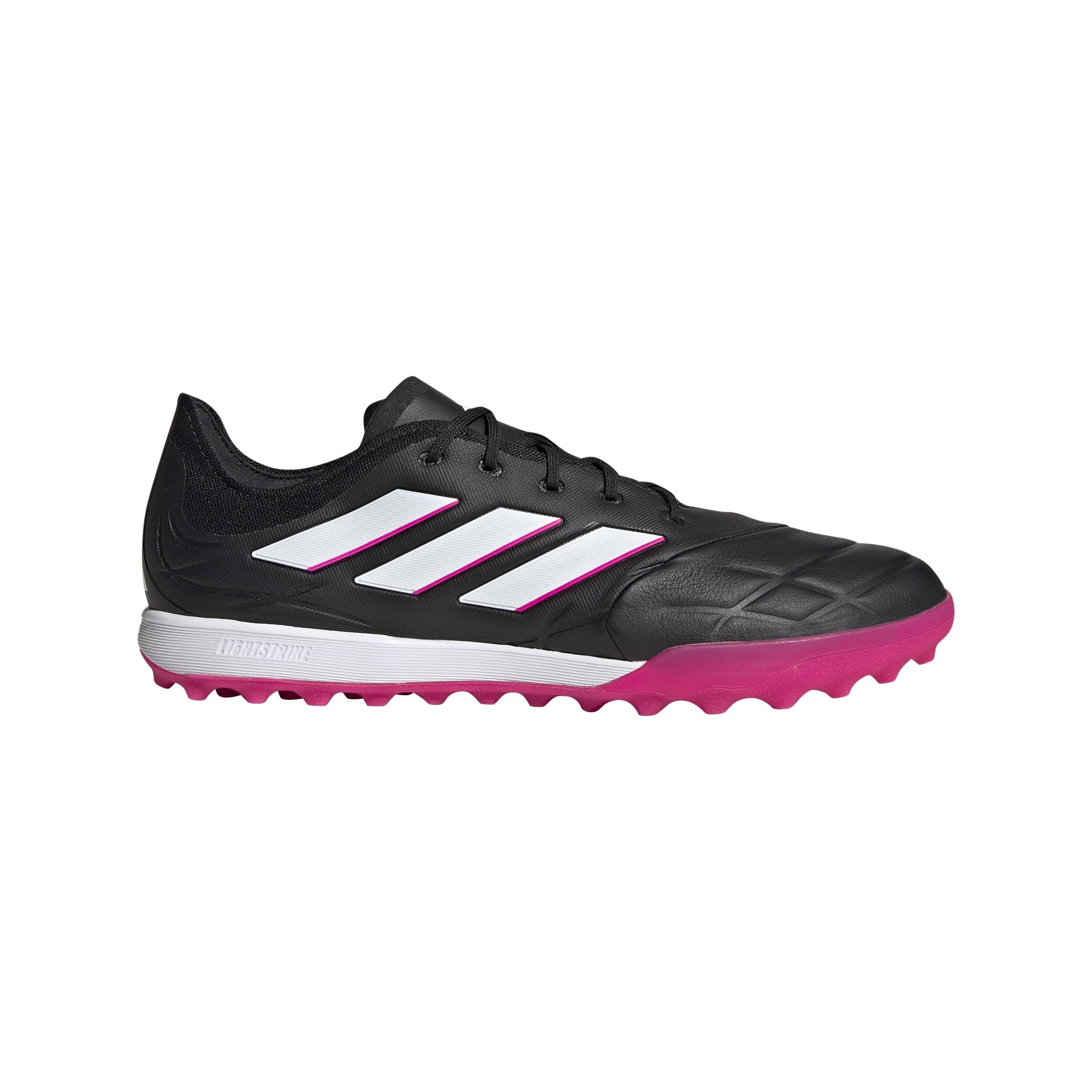 adidas COPA コパピュア　ブラック/ピンク スパイク 新たなレザーを採用、約40グラムの軽量化も実現】履かず嫌いは