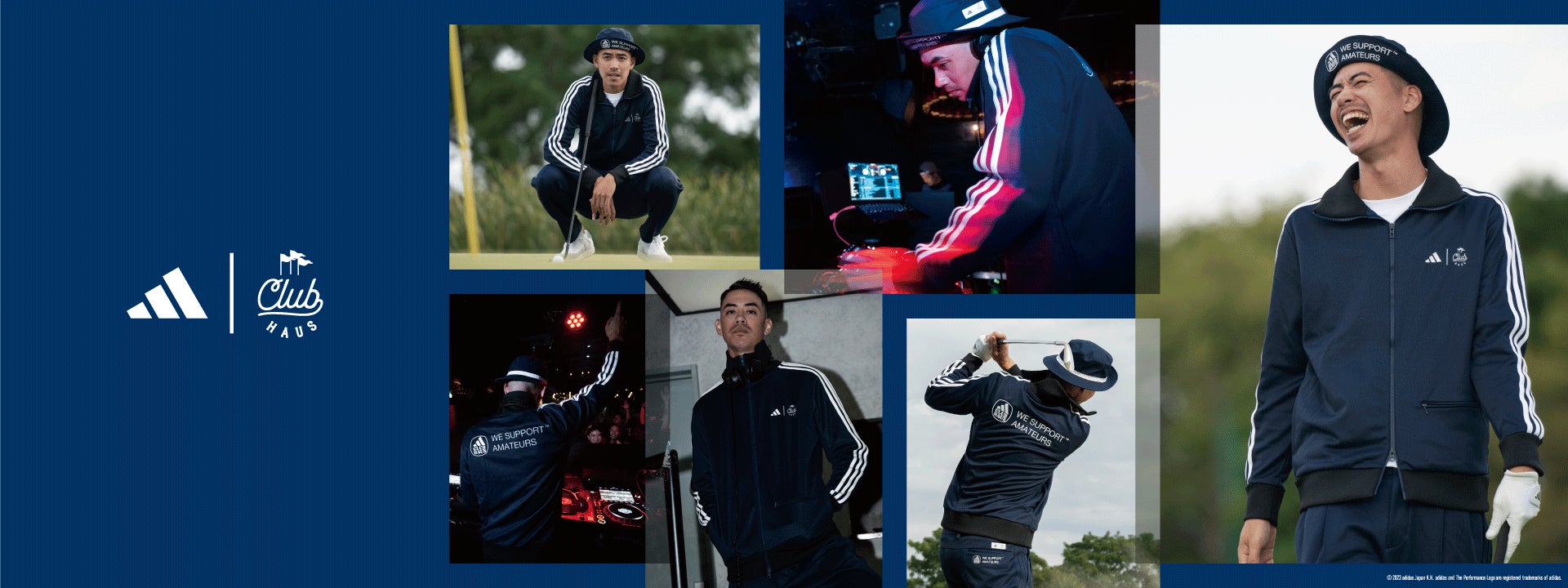 【CLUBHAUS】クラブハウス adidasGolfカスタムアイテム フーディ 大阪のセレクトショップ「CLUBHAUS」とのコラボレーション