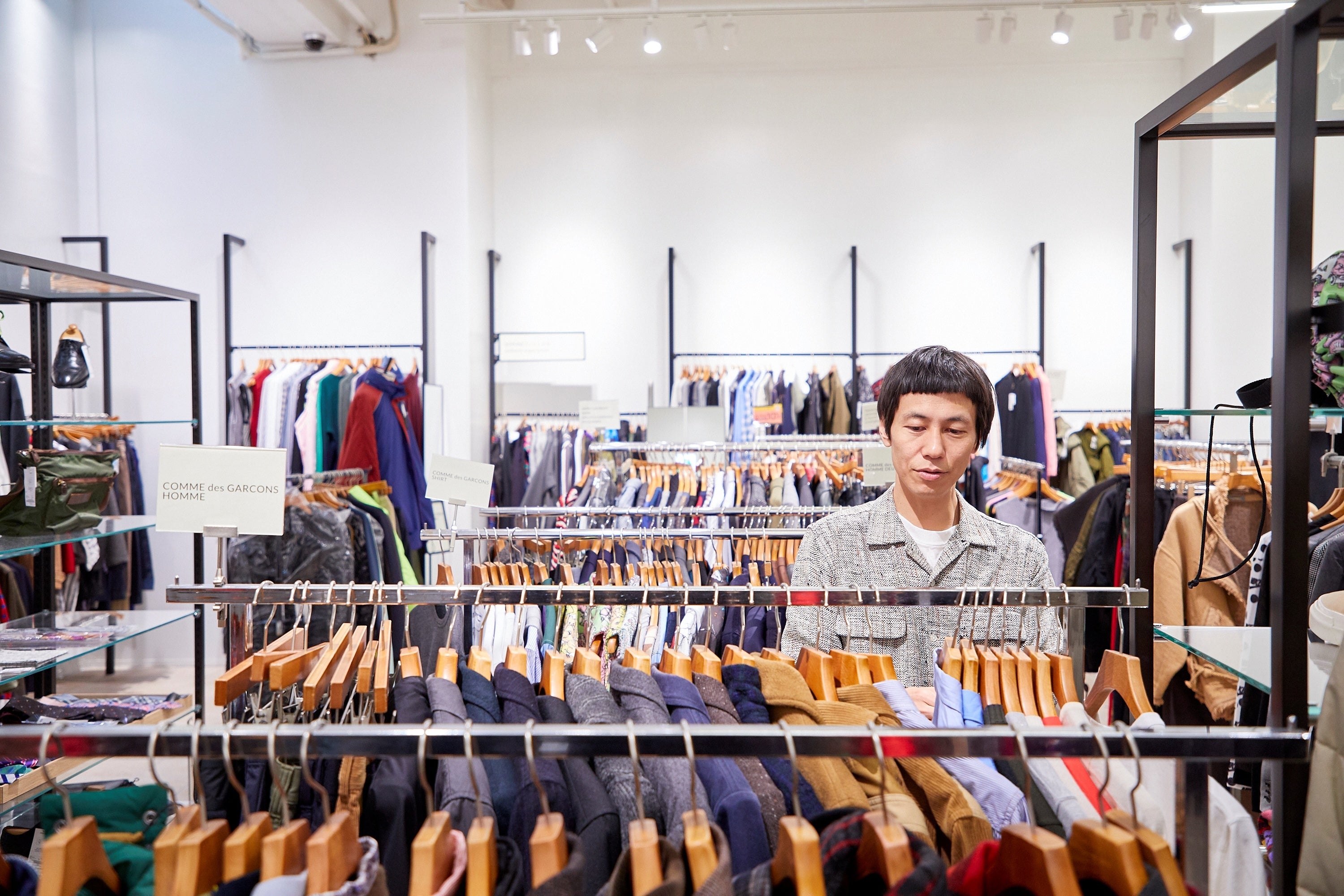 池田尚輝さん (RAGTAG渋谷店にて)