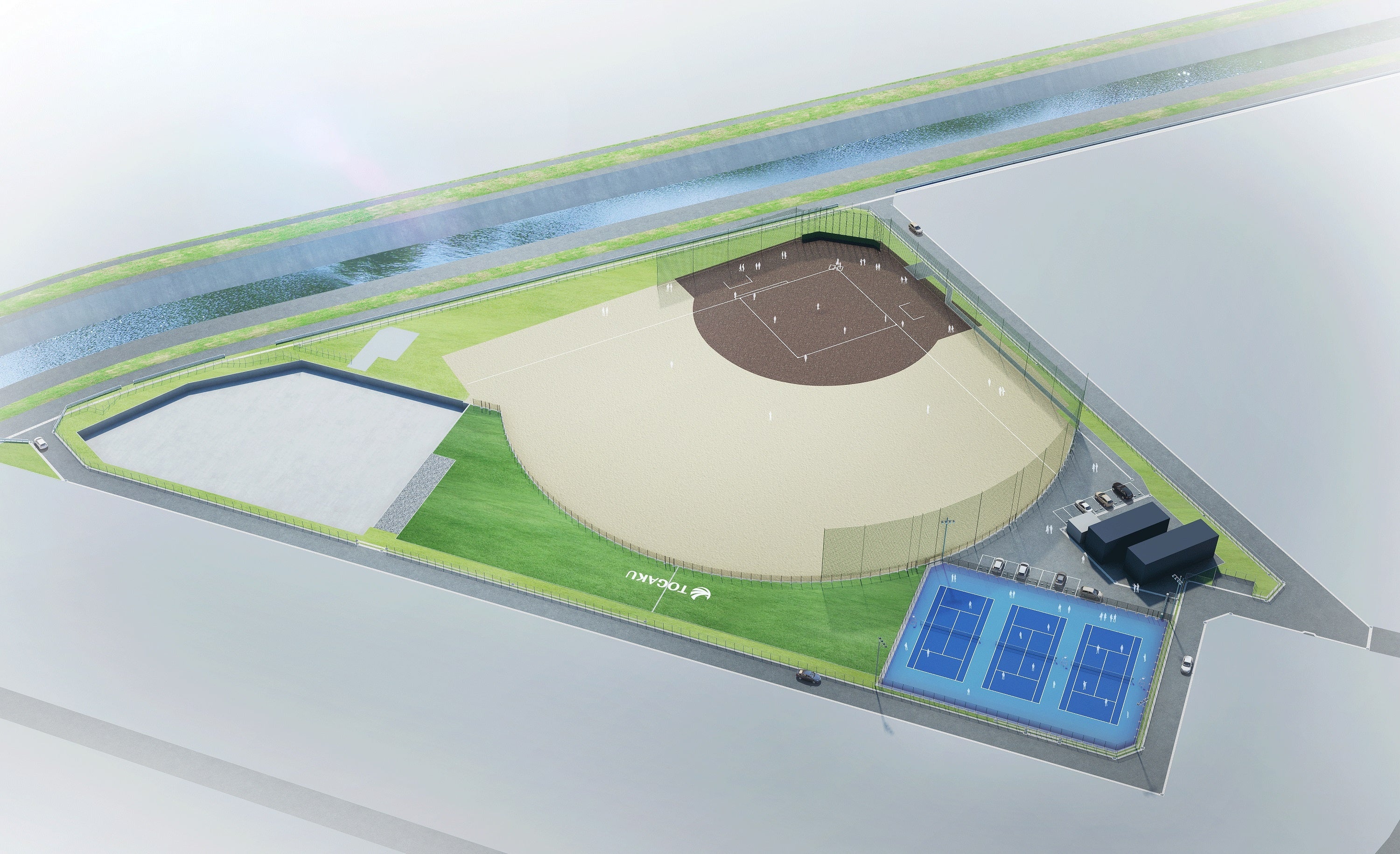 2022年冬、グラウンドをリニューアル | 東洋学園大学のプレス