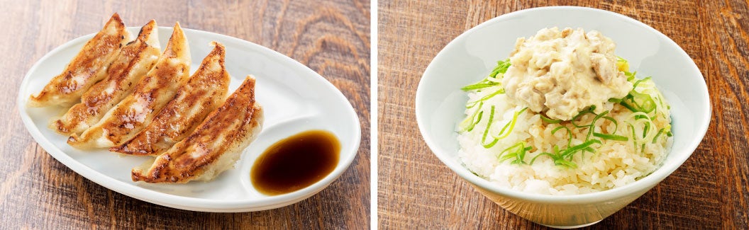 餃子（5個）・チャーマヨ丼