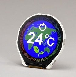 丸型ディスプレイ「Blanview™ Round-LCD 3.1インチ」 © TOPPAN INC.