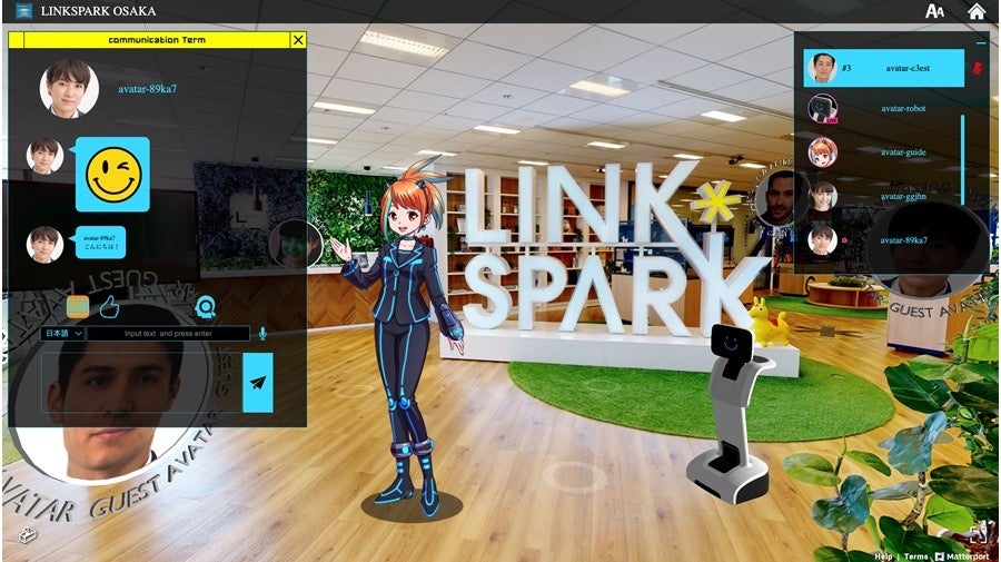 「デジタルツイン・ワールドトリップ®」イメージ図