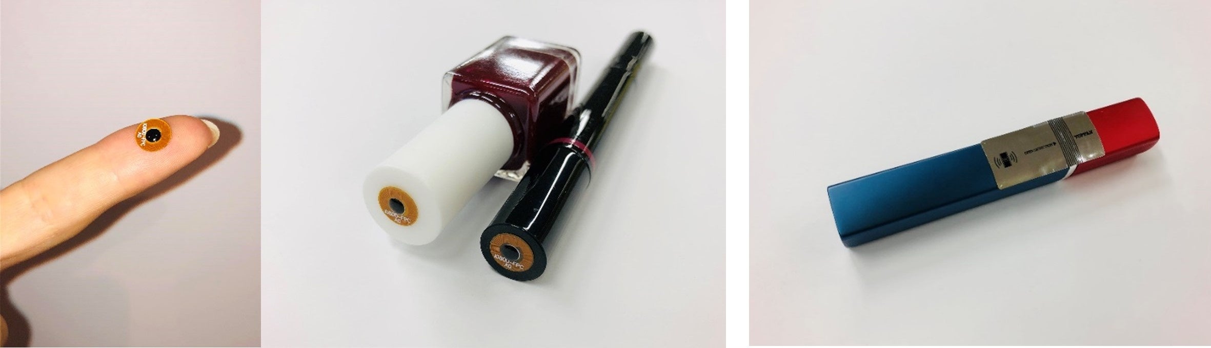 (左)ミニタグ © TOPPAN Digital Inc.  (右)金属タグ © TOPPAN Digital Inc.