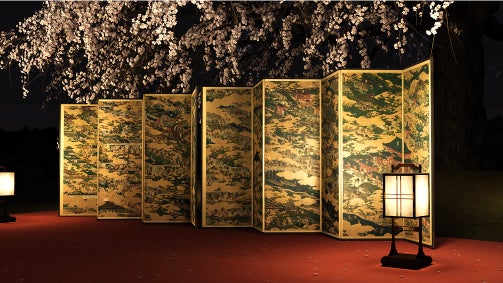 東京国立博物館とTOPPAN、VR作品『洛中洛外図屛風 舟木本』を上演 東京国立博物館とTOPPAN、VR作品『洛中洛外図屛風 舟木本』を上演
