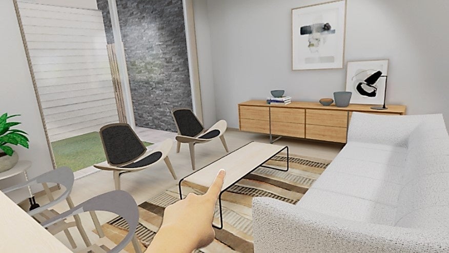 「Apple Vision Pro」での体験イメージ