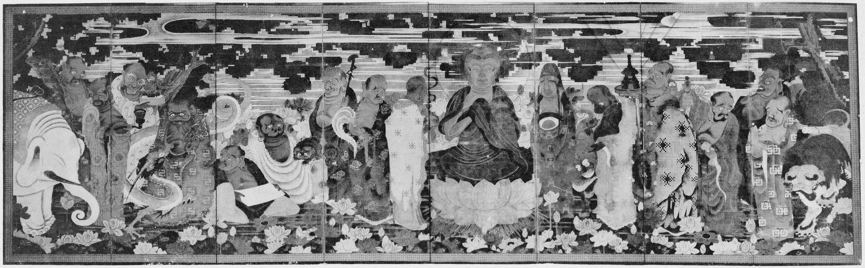 復元のもととした図版（『臨幸記念名家秘蔵品展覧会図録 』昭和8年）