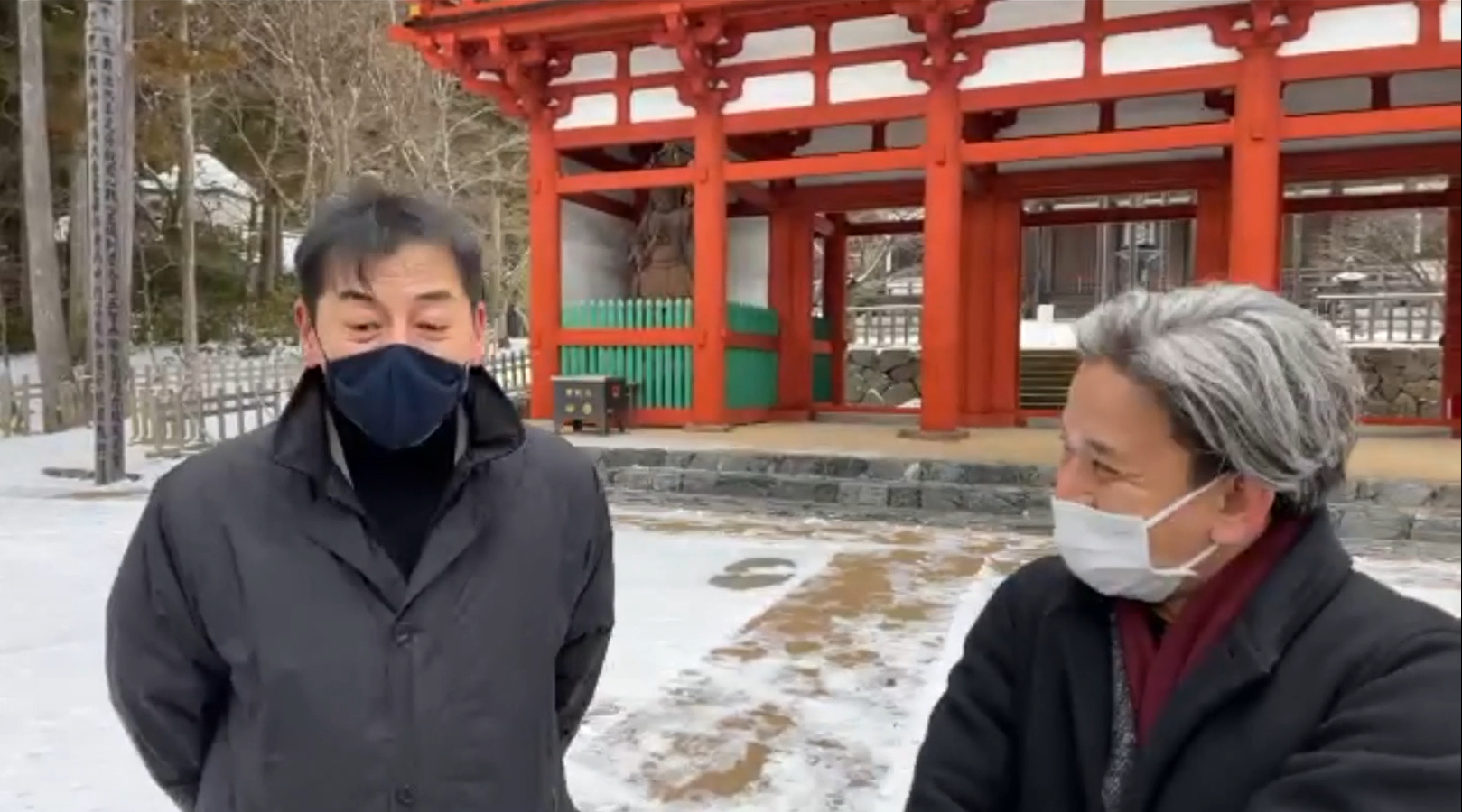  ⑤ 壇上伽藍現地からのフィールド講義