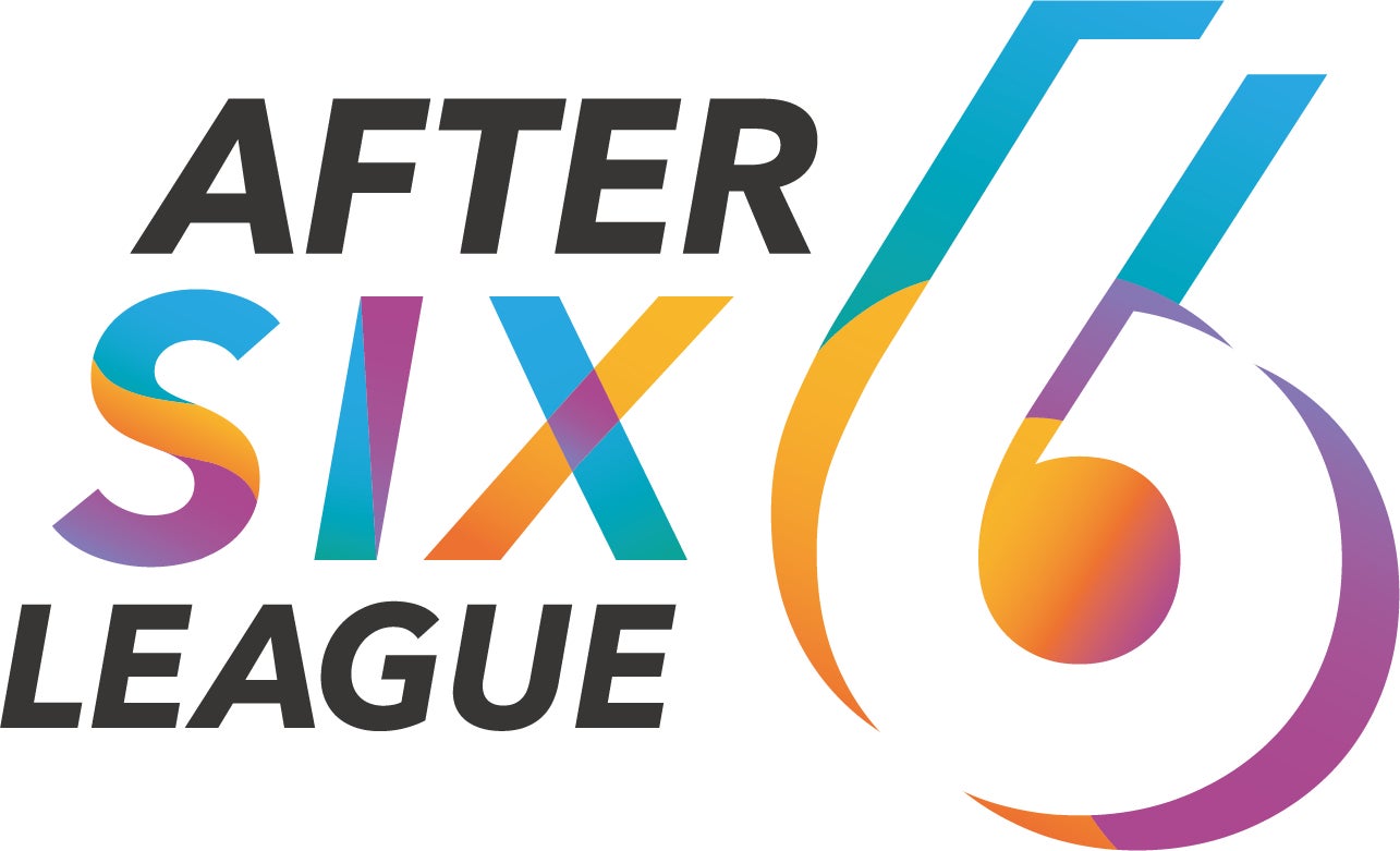 「イーカレ」「AFTER 6 LEAGUE™」ロゴ