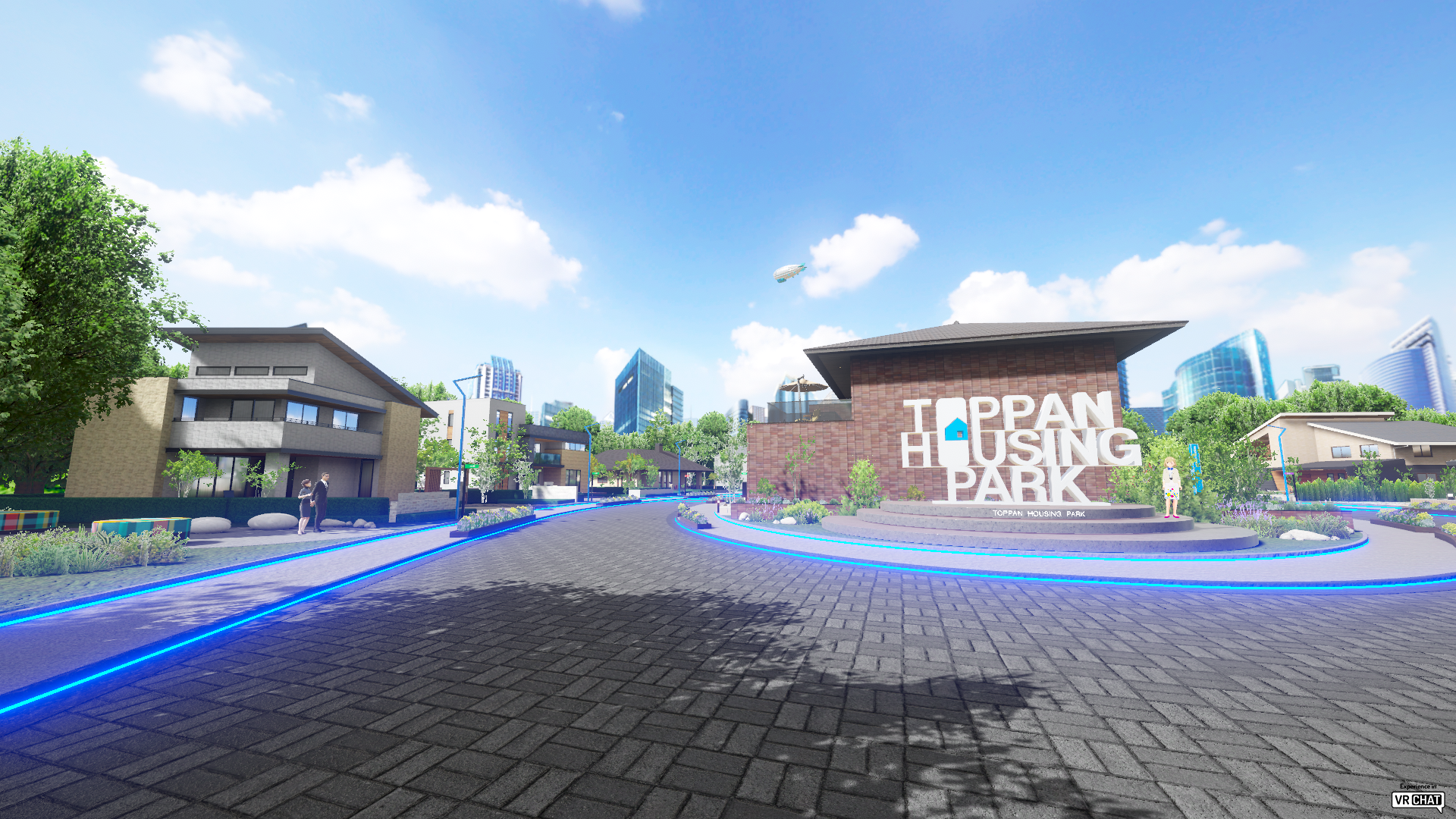 「MiraVerse®ショールーム」利用イメージ 住宅展示場