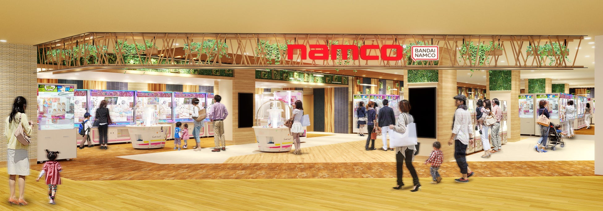 バンダイナムコアミューズメントが新施設『namcoサニーサイドモール小倉店』をオープン！クレーンゲーム機やゲーム機が充実！