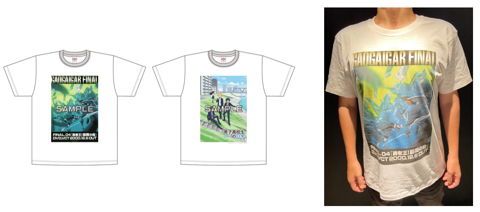 ▲Tシャツプリントサービス イメージ