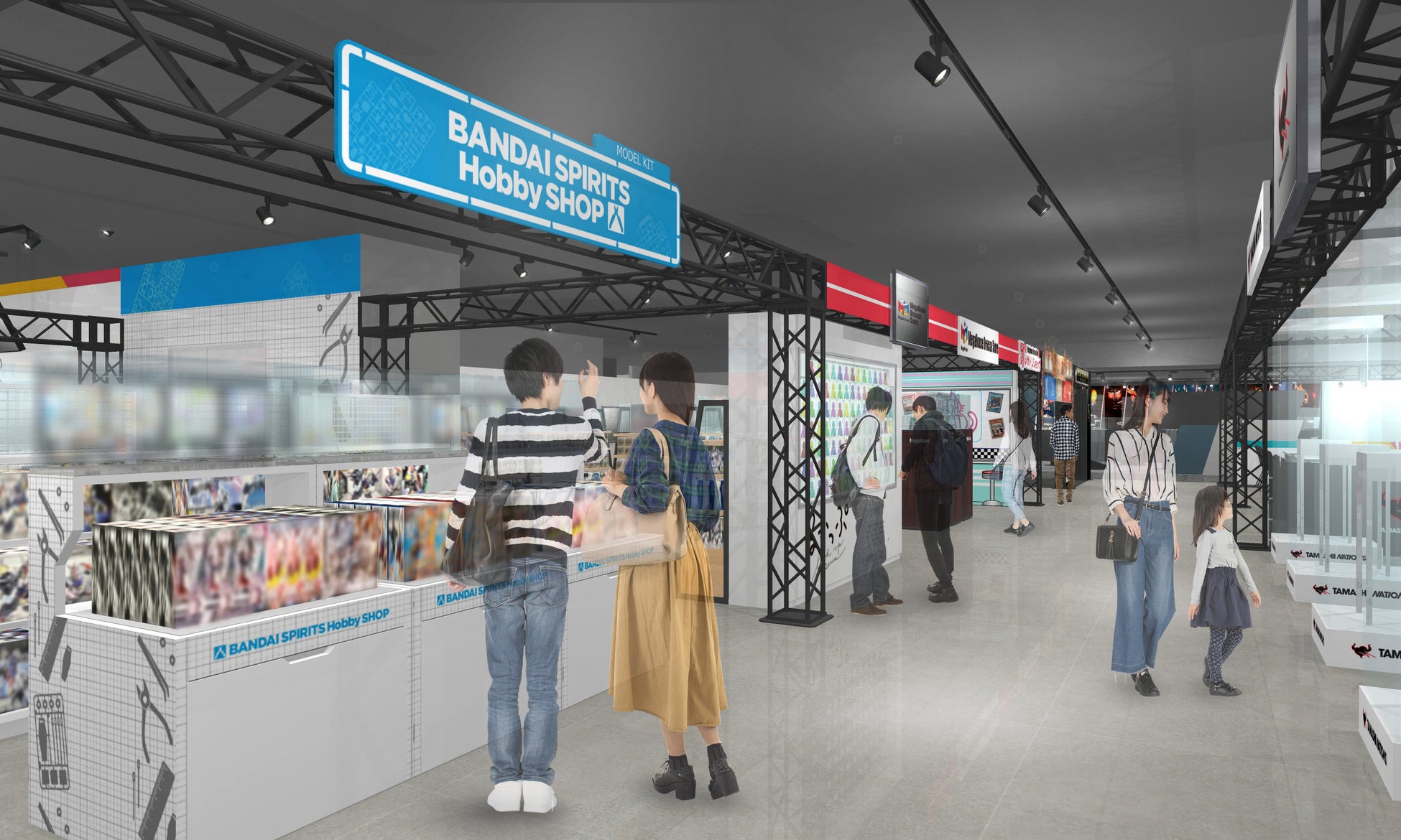 オフィシャルショップ8店舗が新たに加わります。