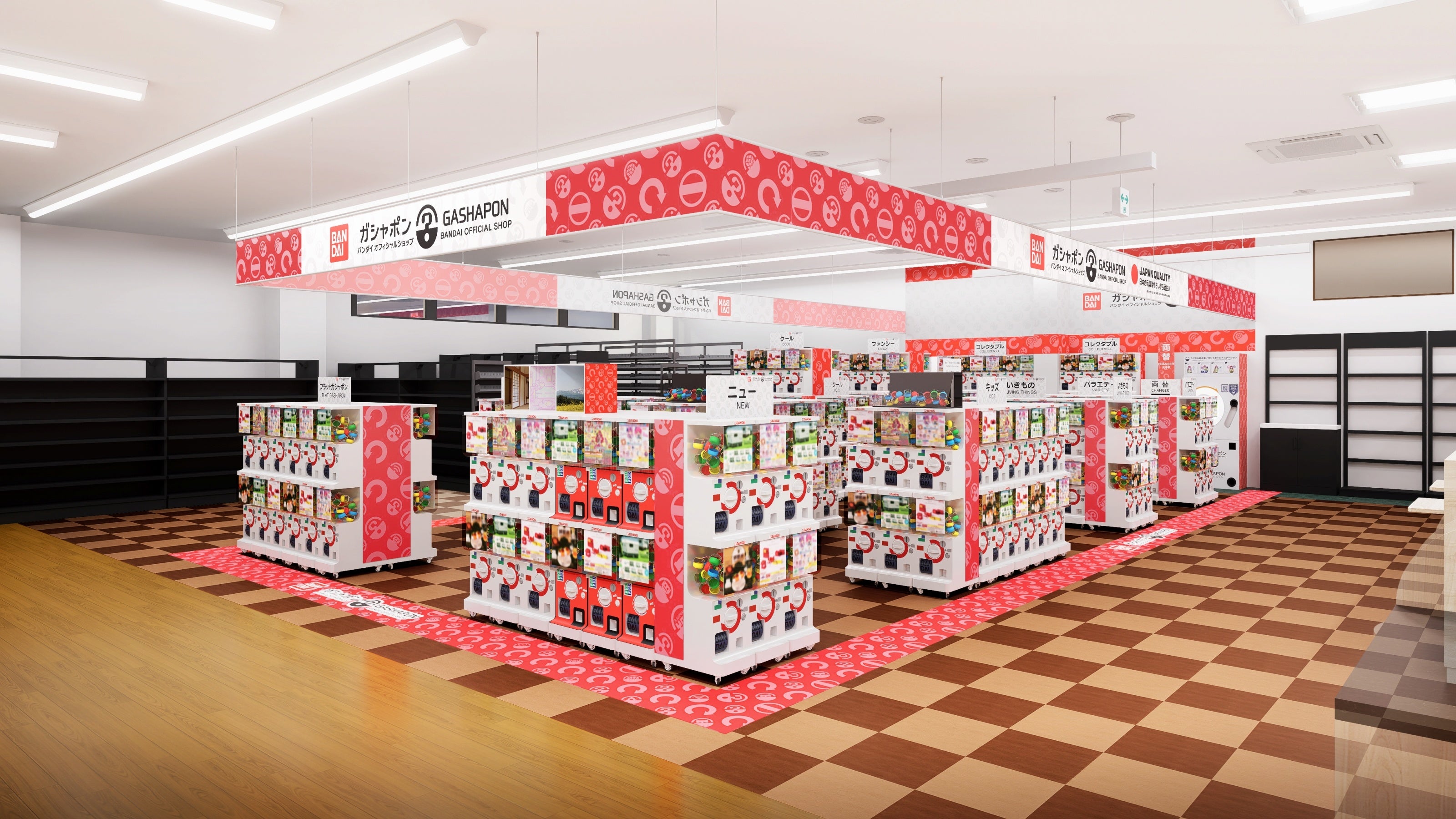 秋田県に初出店！バンダイ公式の「ガシャポン®」大型専門店