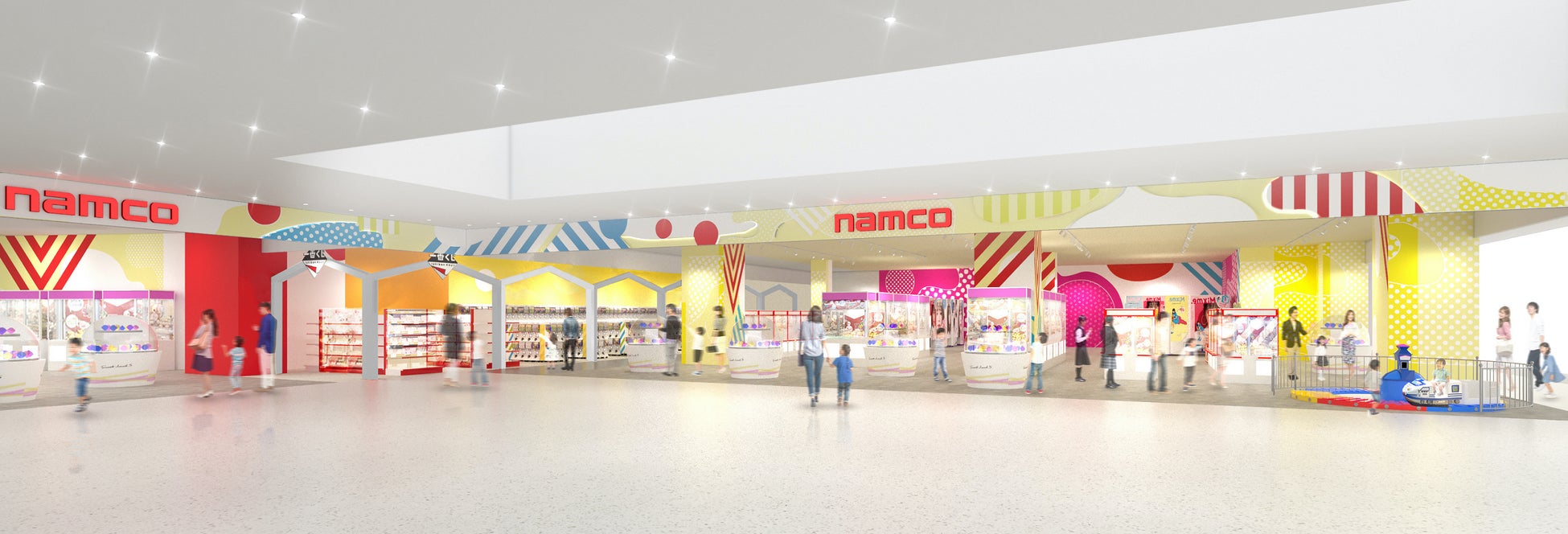 バンダイナムコアミューズメントのエンターテインメント施設が集結!アミュプラザ長崎に新館オープン バンダイナムコアミューズメントのエンターテインメント施設が集結!アミュプラザ長崎に新館オープン