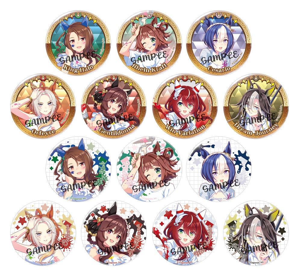 ☆ウマ娘 ホログラムバッジコレクション未開封1BOX ウマ娘 プリティーダービー NAMCO Promotion third」を開催