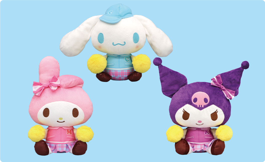 サンリオキャラクターズ　推し活　ぬいぐるみ　全5種類　コンプリート サンリオキャラクターズ ぬいぐるみ用ポシェット ポーチ ぬい