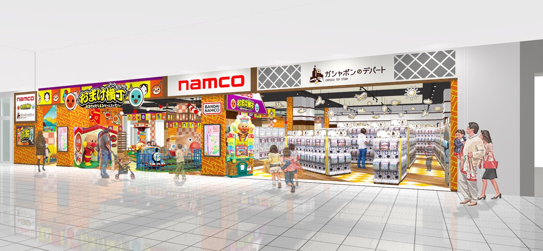 カプセルトイ専門店を地域最大級の800面で展開 ガシャポンのデパート ららぽーと立川立飛店 22年4月28日 木 オープン バンダイナムコアミューズメントのプレスリリース カプセルトイ専門店を地域最大級の800面で展開 ガシャポンのデパート ららぽーと立川立飛店 22年4月28日 木 オープン バンダイナムコアミューズメントのプレスリリース