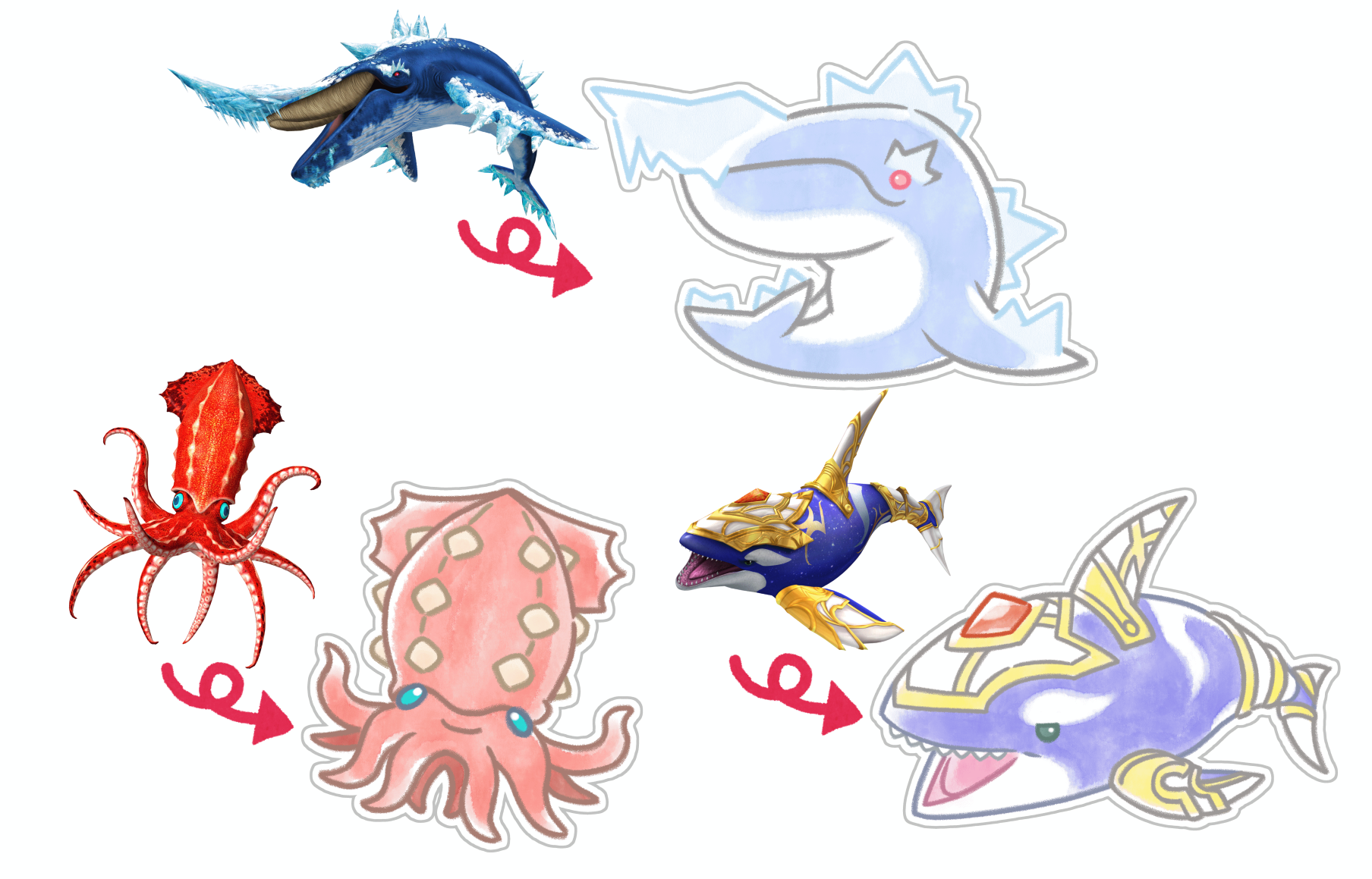 釣りスピのあの魚たちがかわいくなった 釣りスピリッツ 初のデフォルメシリーズがアミューズメント景品に登場 おなじみの魚 たちや最新ボスをgetしよう バンダイナムコアミューズメントのプレスリリース