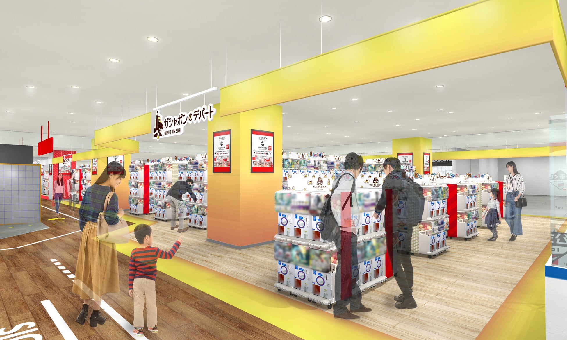 バンダイ公式の ガシャポン 専門店登場 ガシャポン バンダイオフィシャルショップ 横浜ワールドポーターズ店 22年7月7日 木 オープン バンダイナムコアミューズメントのプレスリリース バンダイ公式の ガシャポン 専門店登場 ガシャポン バンダイオフィシャルショップ 横浜ワールドポーターズ店 22年7月7日 木 オープン バンダイナムコアミューズメントのプレスリリース