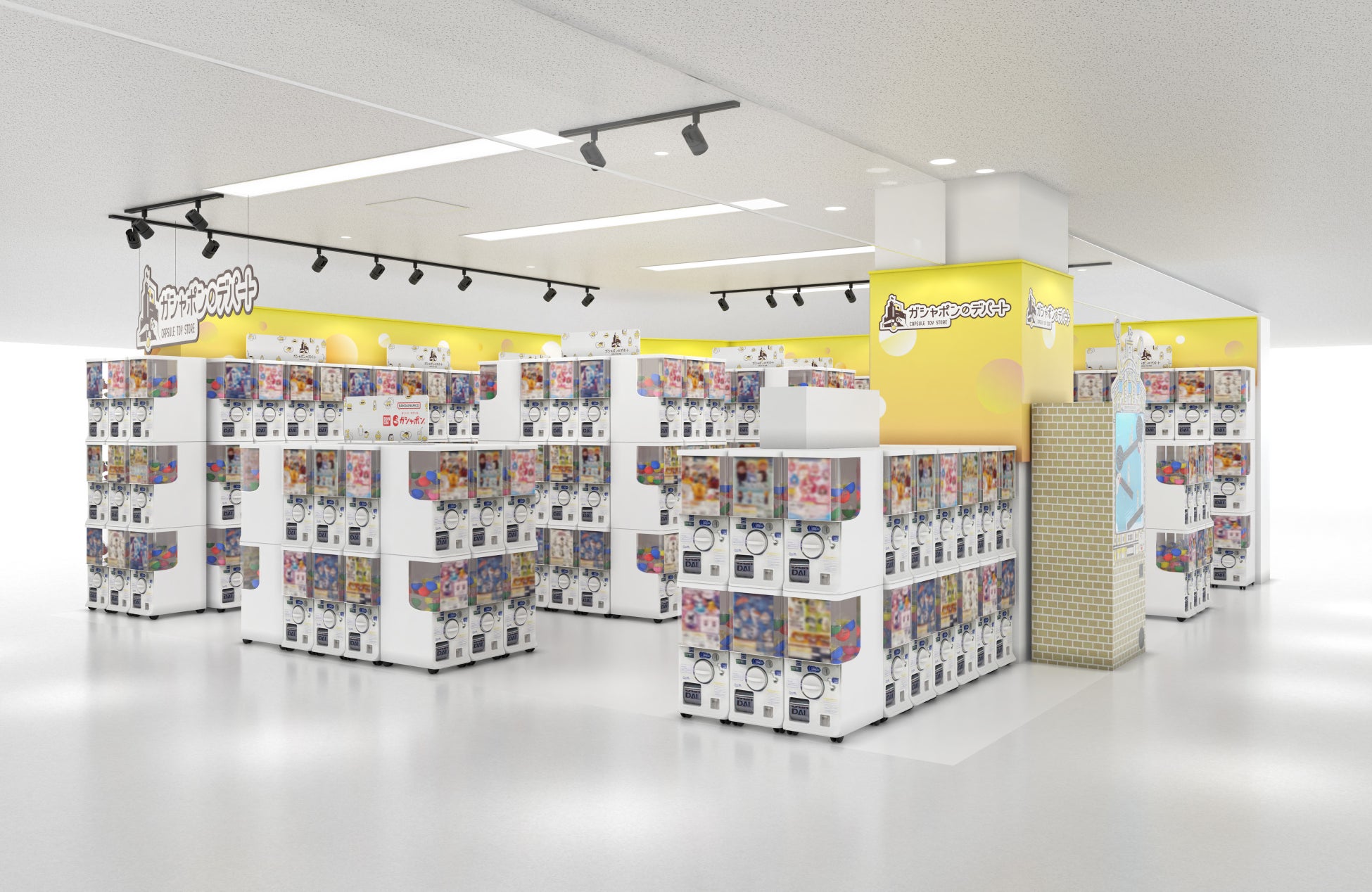 ▲『ガシャポンのデパート』トキハインダストリー佐伯店