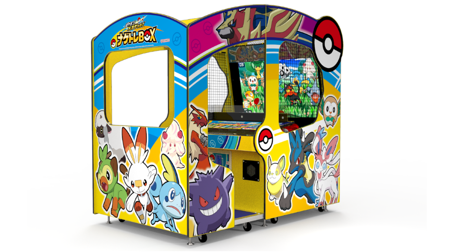 たくさんのポケモンをゲットしよう キッズ向けアミューズメントマシン ポケモンメガゲット が大幅バージョンアップ ポケモン メガゲット ナゲトレbox 稼働開始 バンダイナムコアミューズメントのプレスリリース