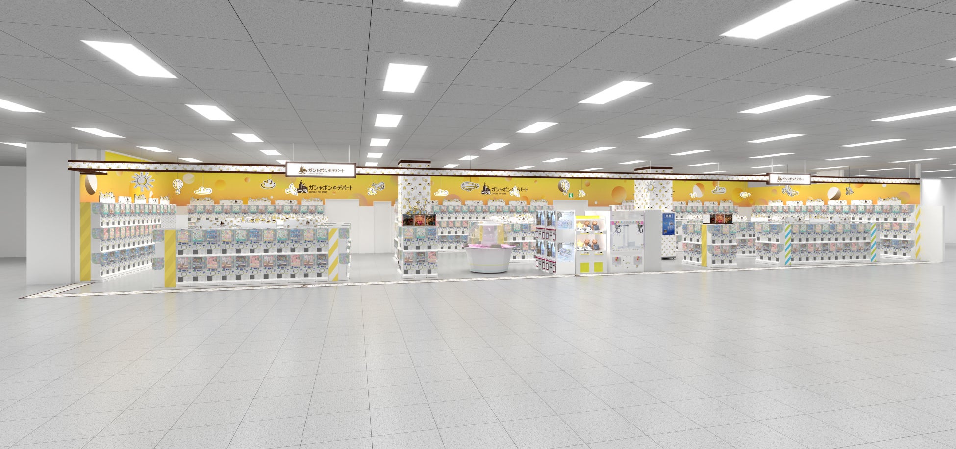 ▲『ガシャポンのデパート』イトーヨーカドー湘南台店