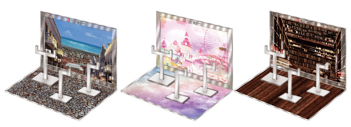 ▲おうちでガシャ撮り(全1種) ※付属背景(全3種)