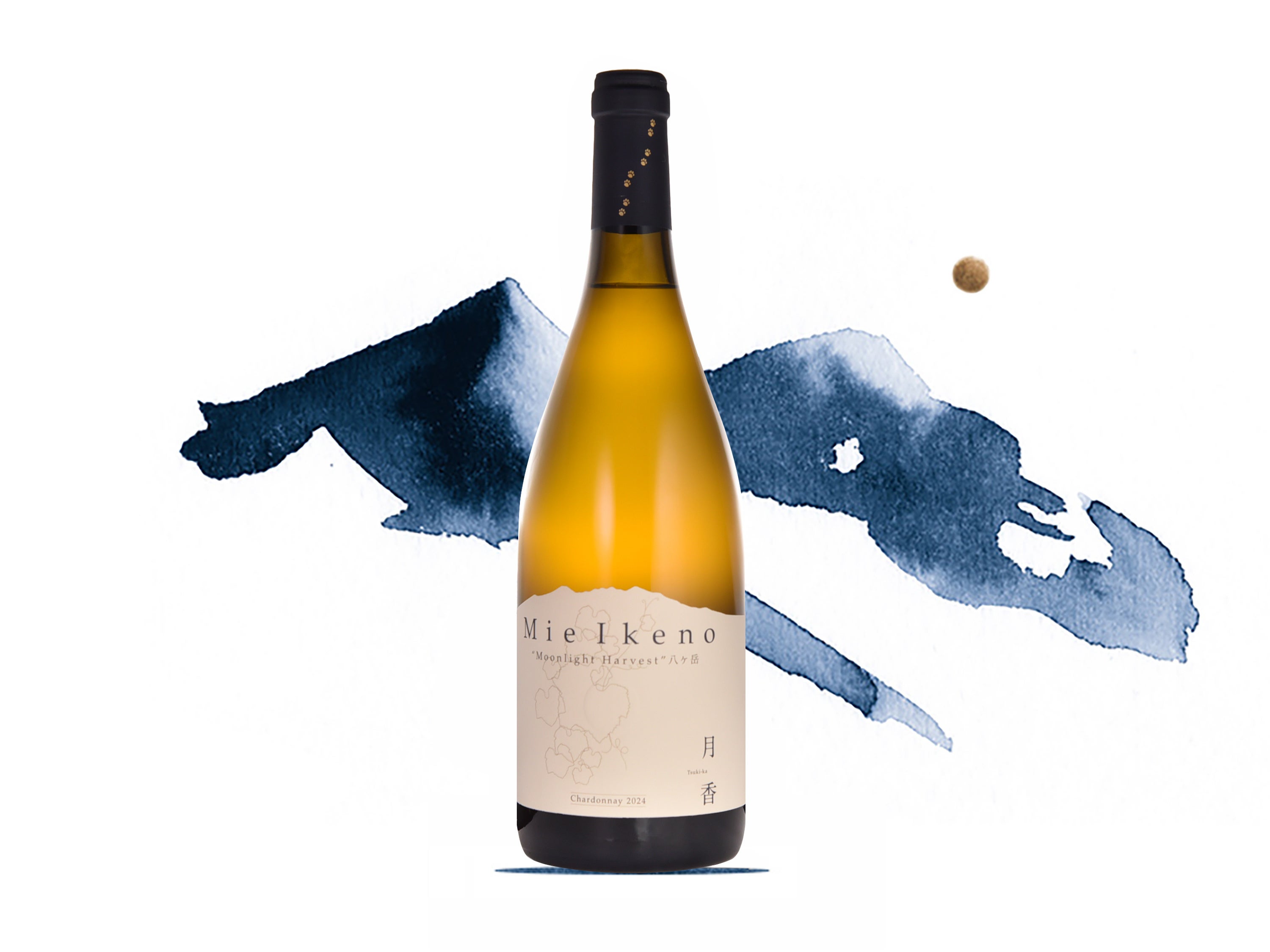 ミエイケノ シャルドネ 月光 2018 Mie Ikeno リゾナーレ八ヶ岳】月の光の下、真夜中に収穫したシャルドネのみで醸造