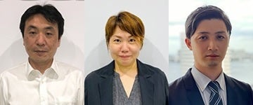 写真左から入沢氏、山中氏、河野氏