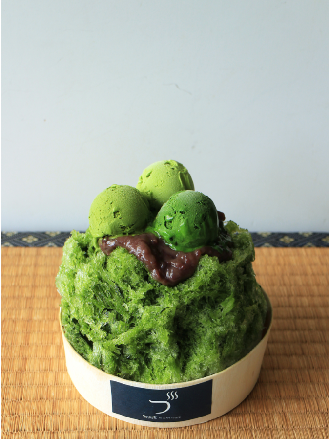 天空の抹茶®氷～よくばり3種の味わい～