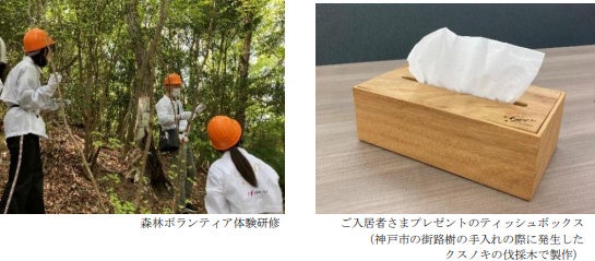 今後着工するすべての分譲マンション〈ジオ〉に国産木材を活用し