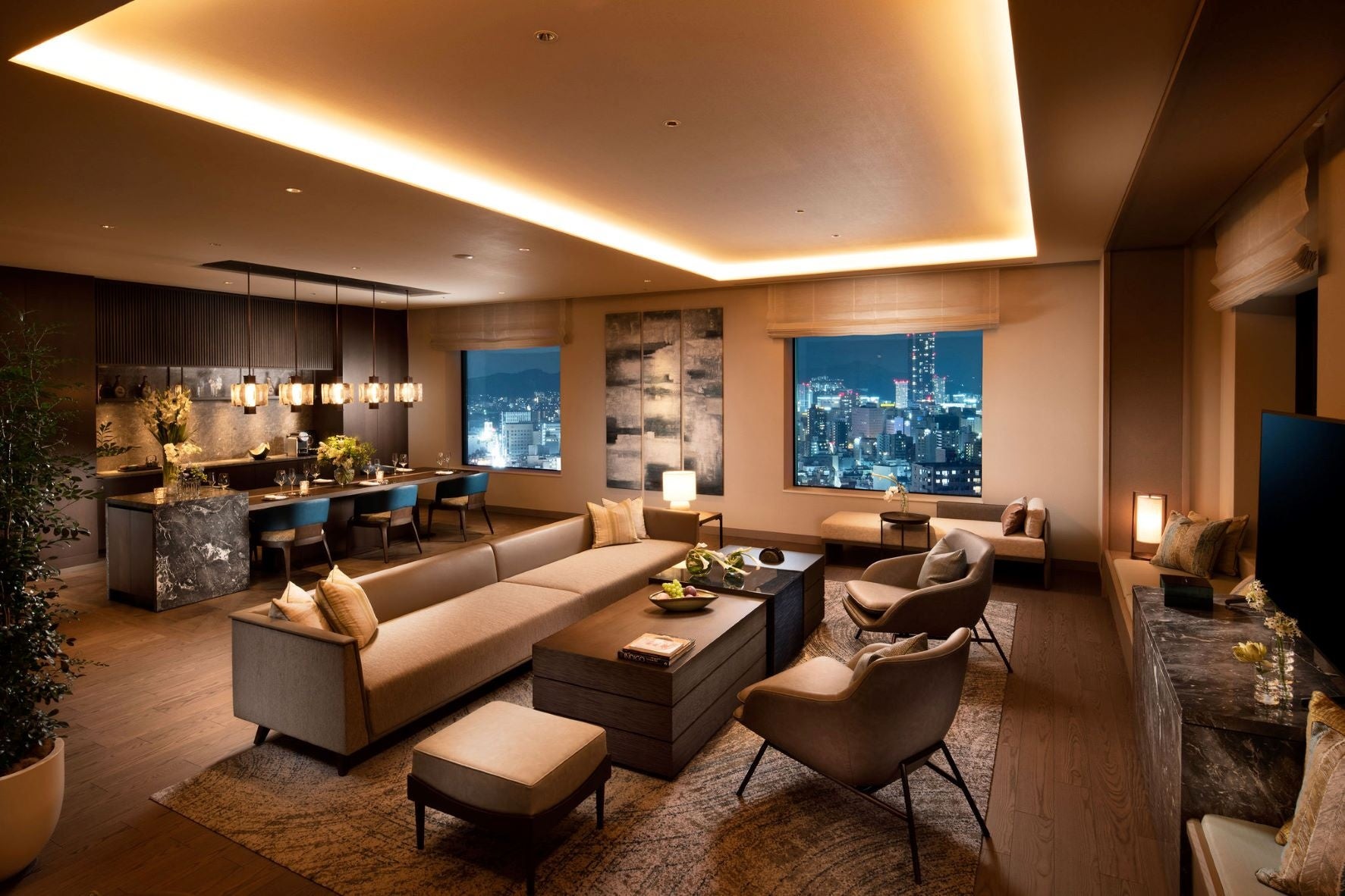 客室：プレジデンシャルスイート