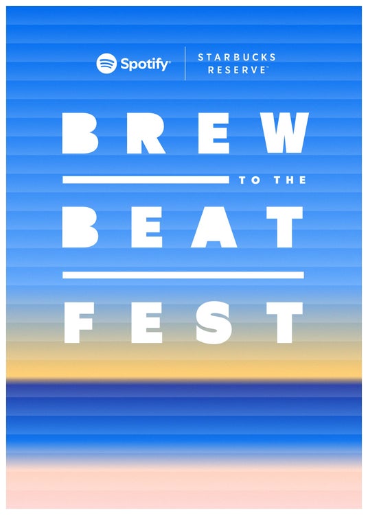 Spotify×スターバックスコラボレーション コーヒーと音楽を楽しむイベント『Brew to the Beat Fest』 スターバックス リザーブ(R) ロースタリー 東京にて8月28日(金)開催 Spotify×スターバックスコラボレーション コーヒーと音楽を楽しむイベント『Brew to the Beat Fest』 スターバックス リザーブ(R) ロースタリー 東京にて8月28日(金)開催