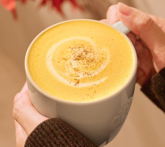 ふわふわ仕立ての秋の「ご自愛スープ」 バリスタが一杯ずつ仕上げる、かぼちゃとミルクのやさしい甘みの『パンプキン スープチーノ®』が登場