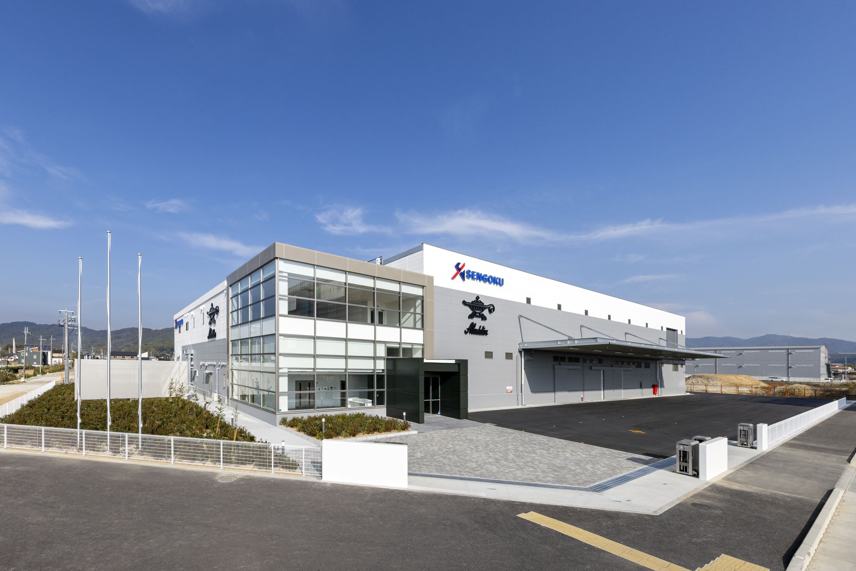 新工場の全体外観
