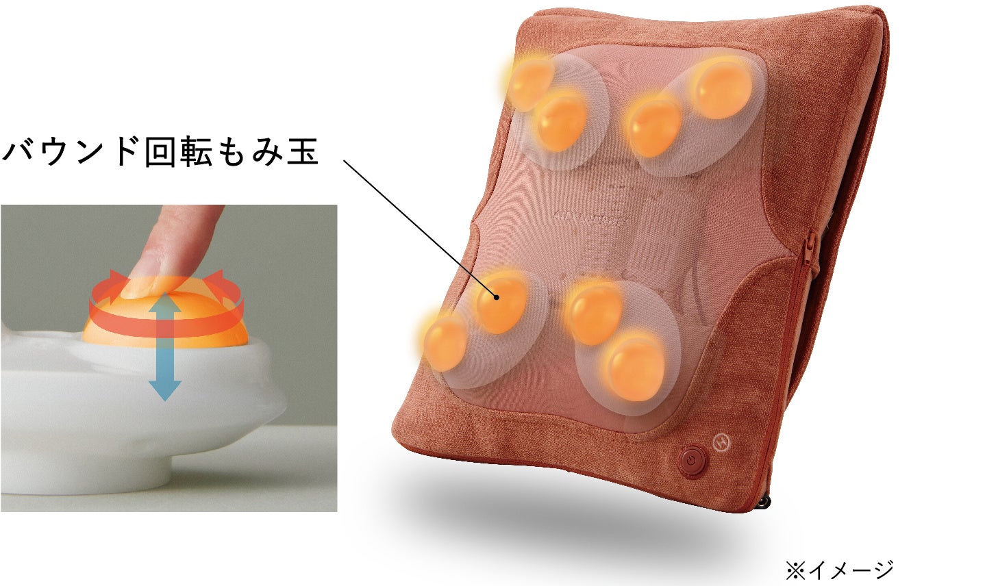 さらに軽くなった、薄さ9cmの本格マッサージャー「プレミアム