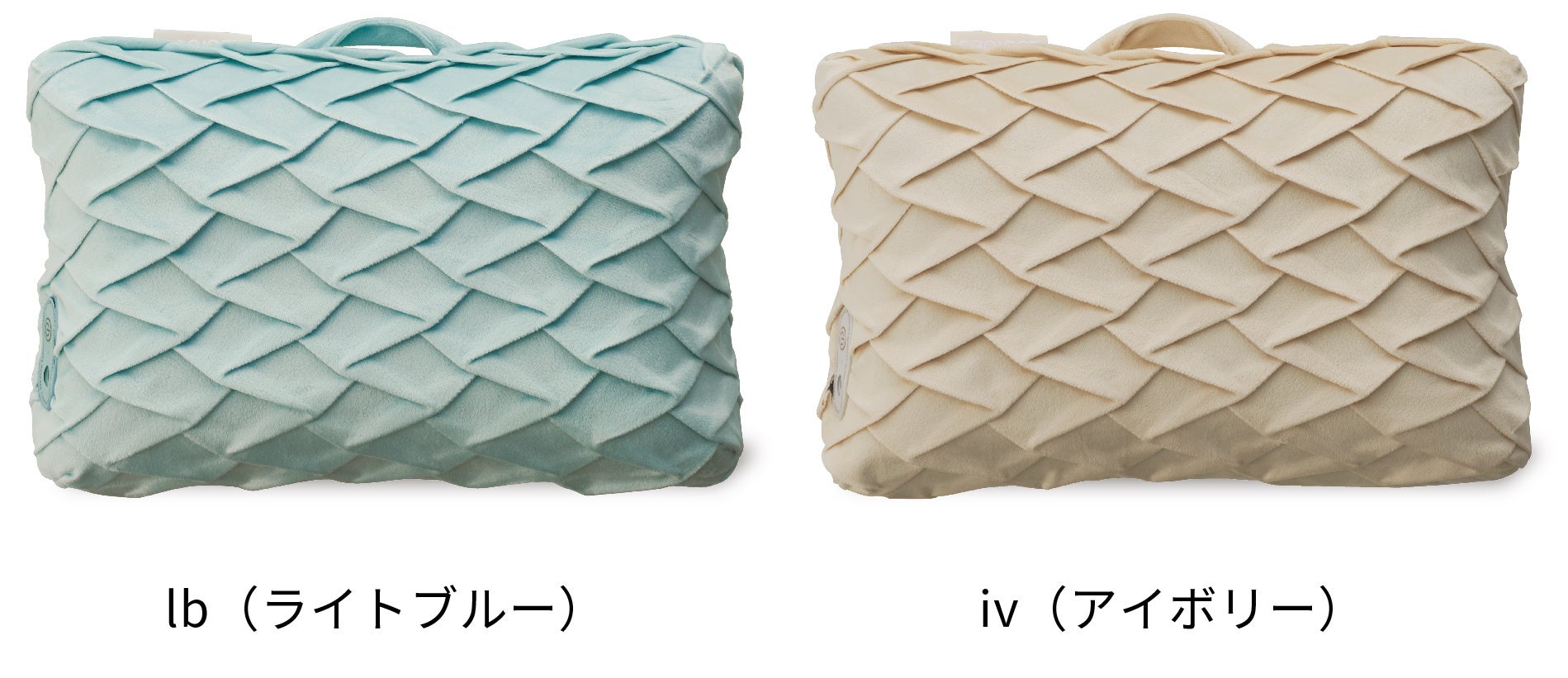 コンパクト＆軽量の「マッサージクッション ミニ」に華やかな
