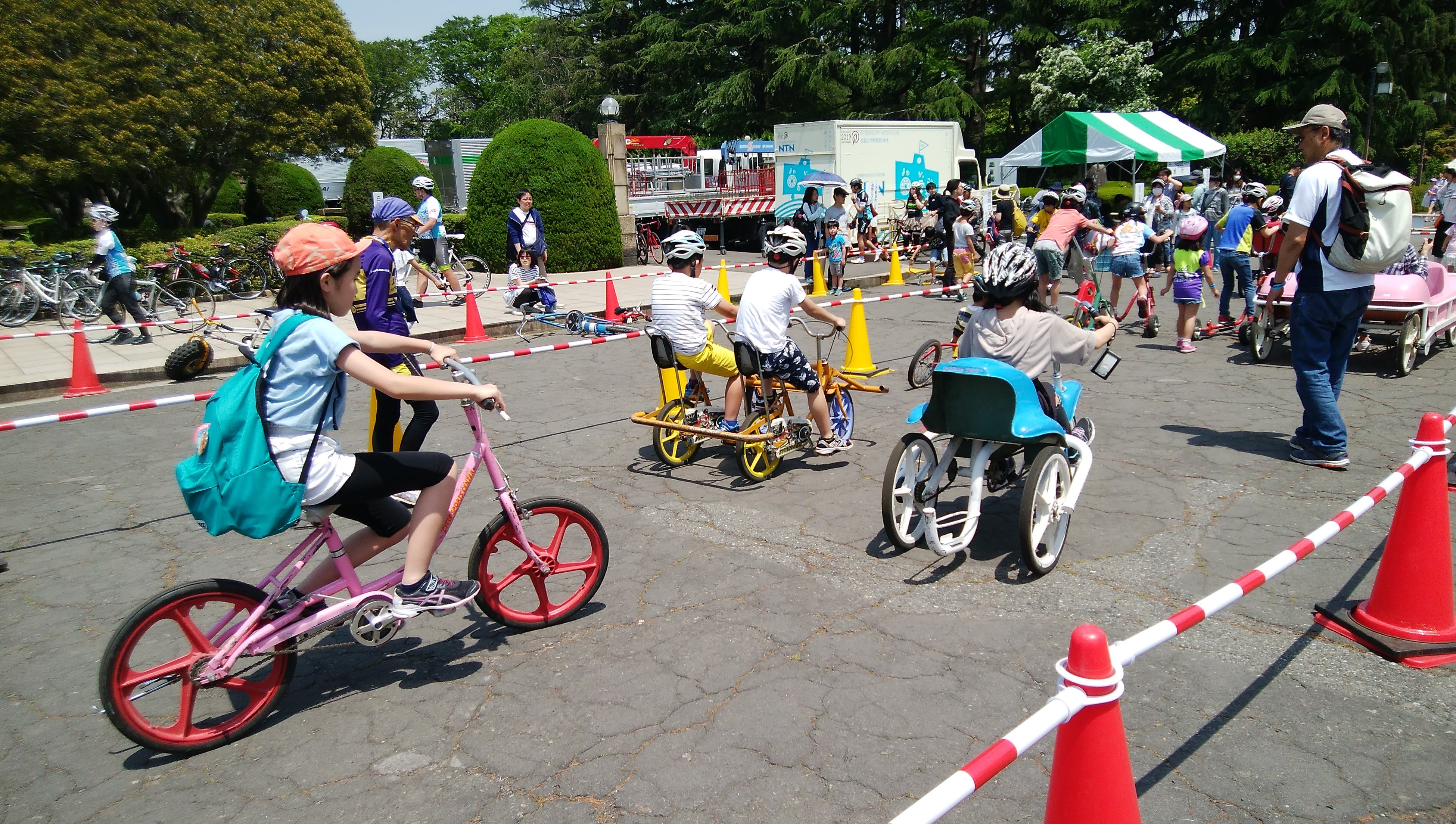 おもしろ自転車試乗会