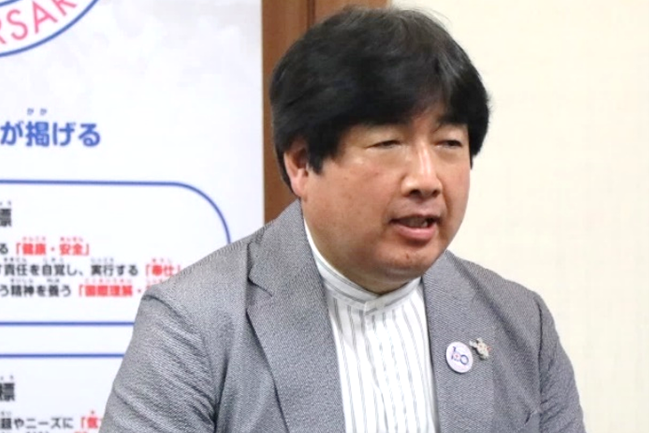 JRC指導者　根本裕之先生 （学校法人松韻学園福島高等学校教諭）