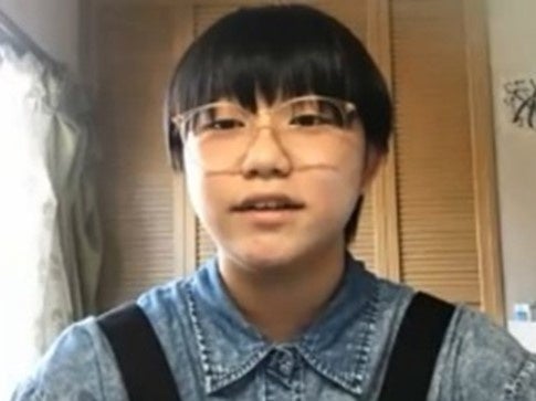 初めて赤十字のJRCイベントに参加した中学生　佐々木春姫さん（埼玉県）