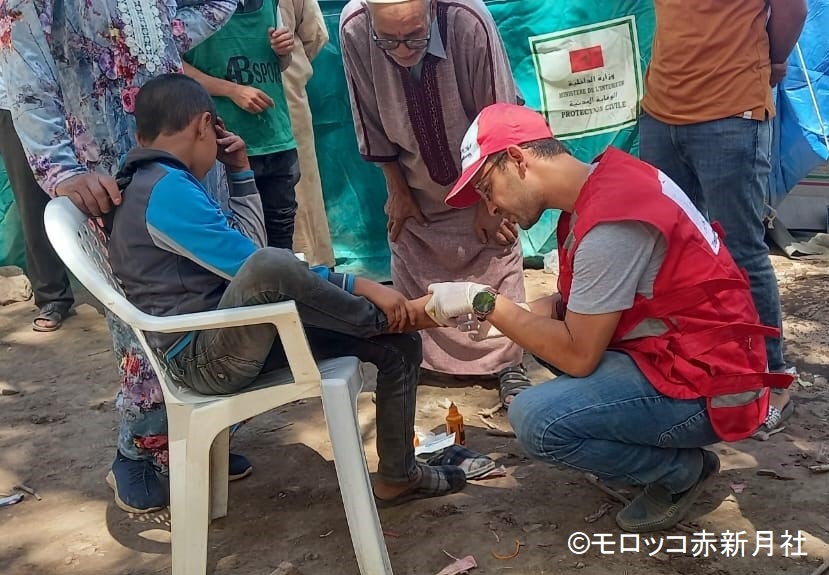 被災者への応急手当