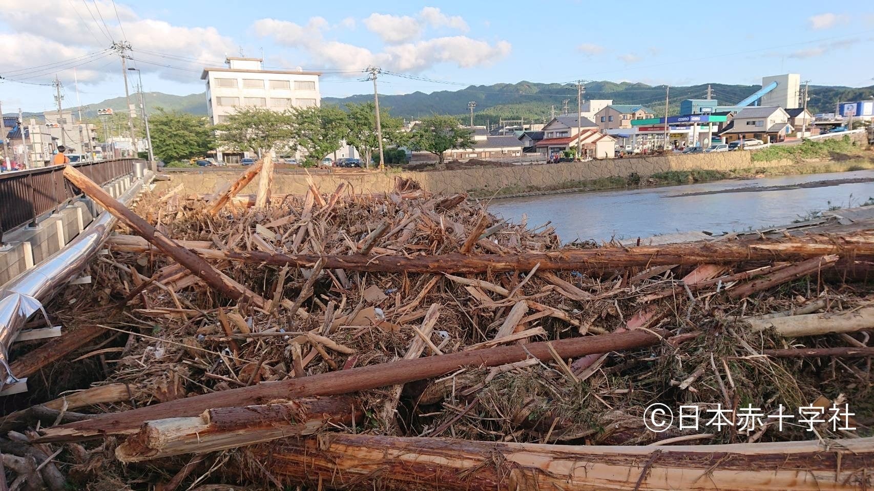 石川県輪島市役所前 被災状況