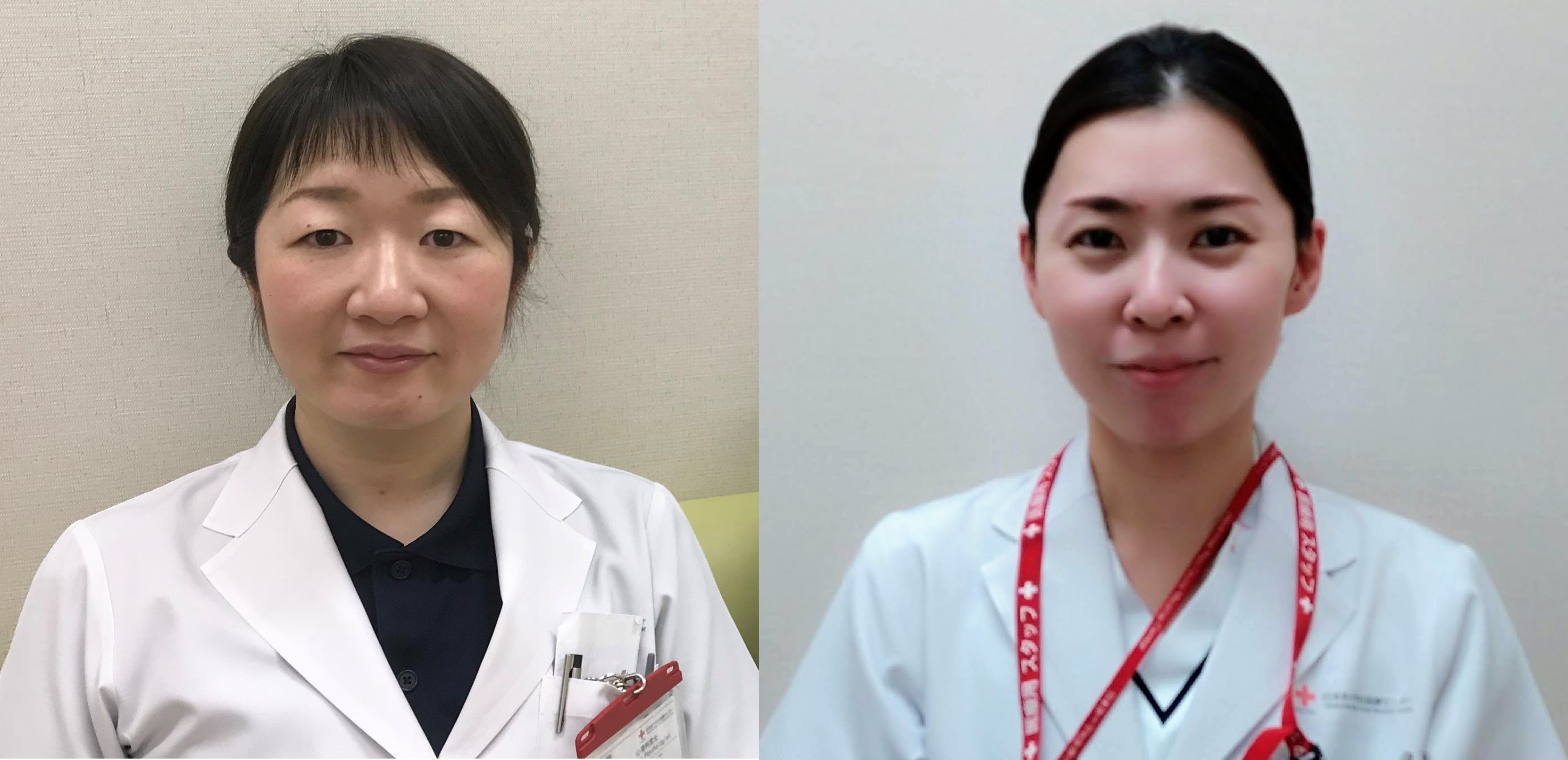 日本赤十字社医療センター 臨床心理士　秋山恵子（左）・関真由美（右）