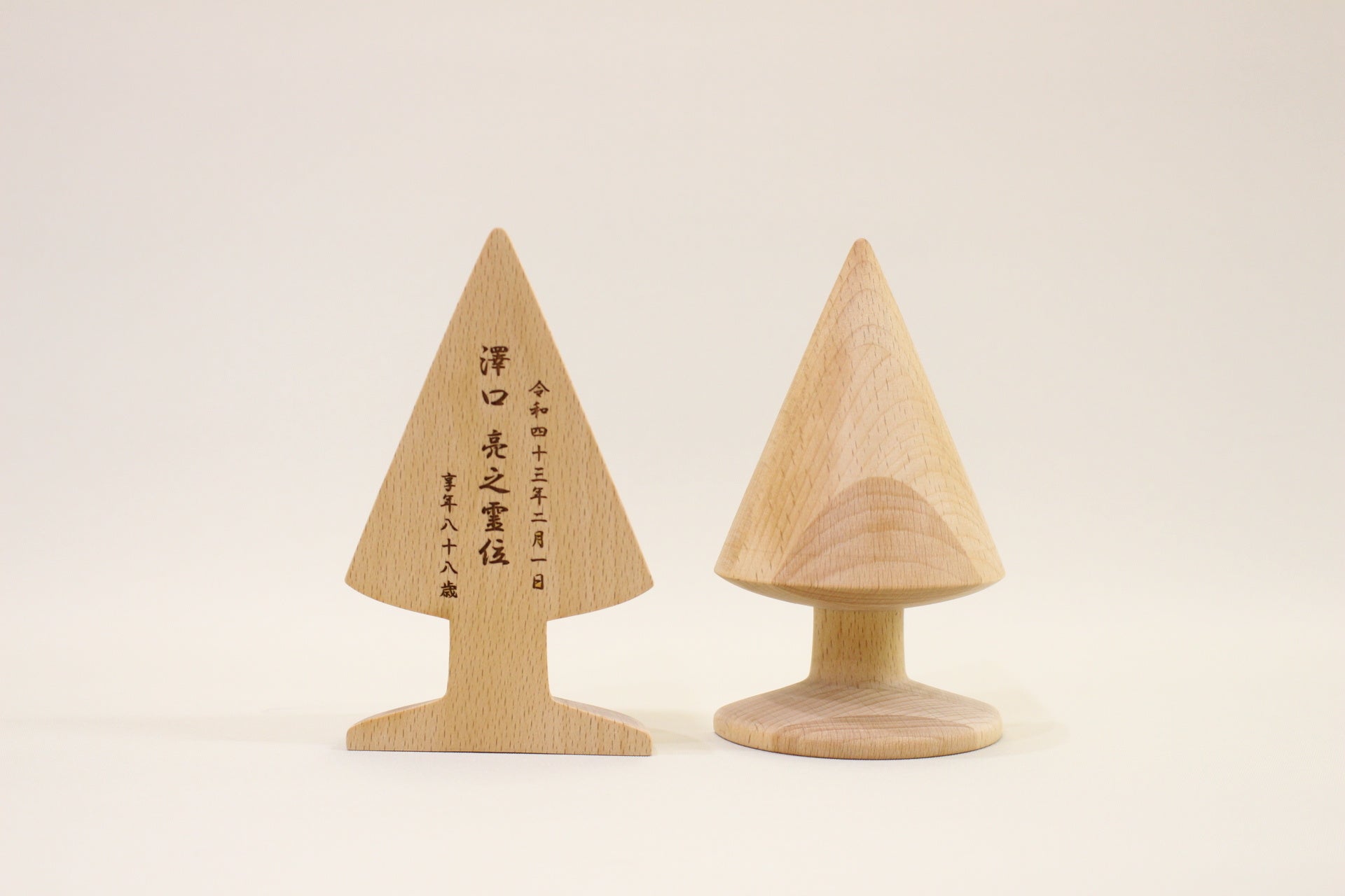 優しい木の位牌・針葉樹①