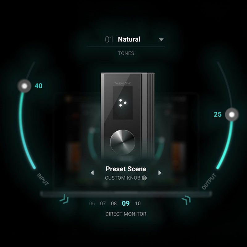 Positive Grid RIFF ギタリスト専用オーディオインターフェース Positive Grid RIFF ギタリスト専用オーディオインターフェース