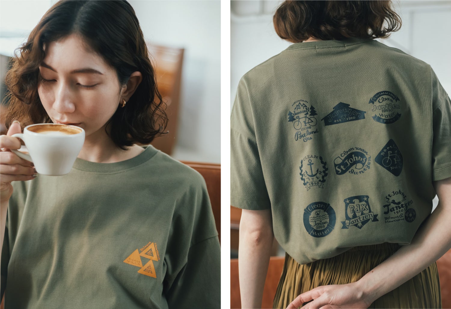 イラストレーター・イナキヨシコ氏とのコラボTシャツ、ポートランドモチーフのモダンデザインが登場!4月17日より先行予約開始 イラストレーター・イナキヨシコ氏とのコラボTシャツ、ポートランドモチーフのモダンデザインが登場!4月17日より先行予約開始