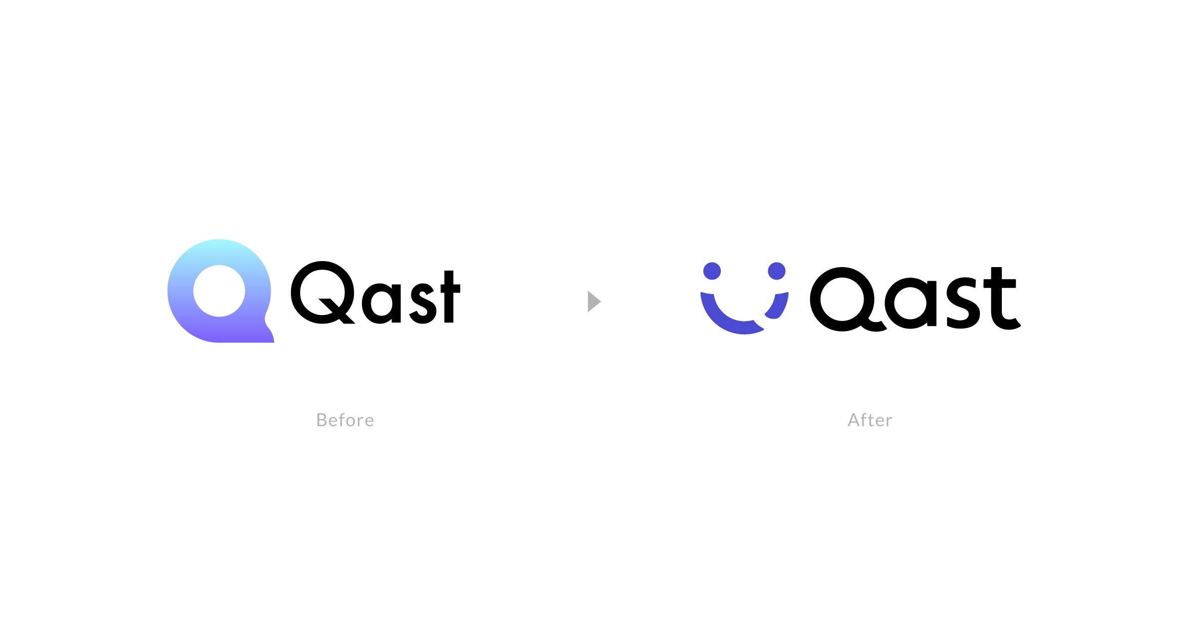 QastロゴBefore／After